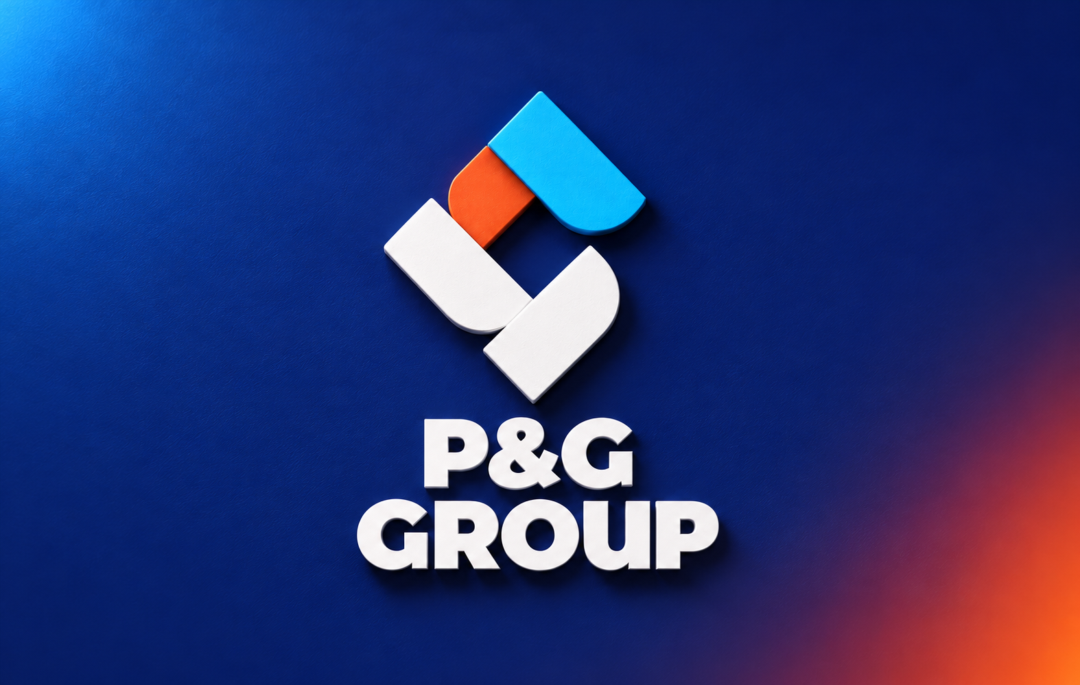 Relieve escultórico del emblema P&G GROUP