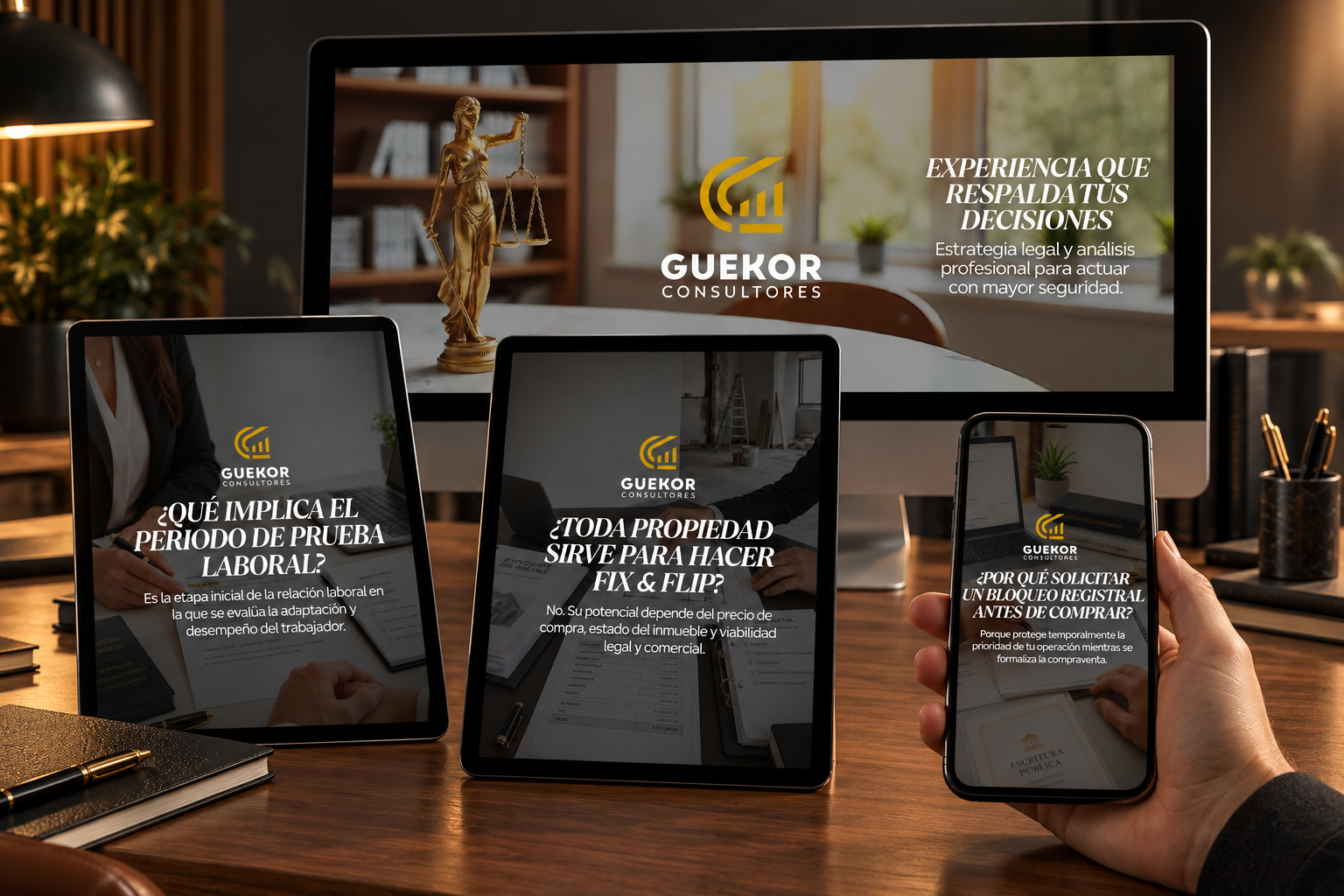 Campaña digital premium de GUEKOR