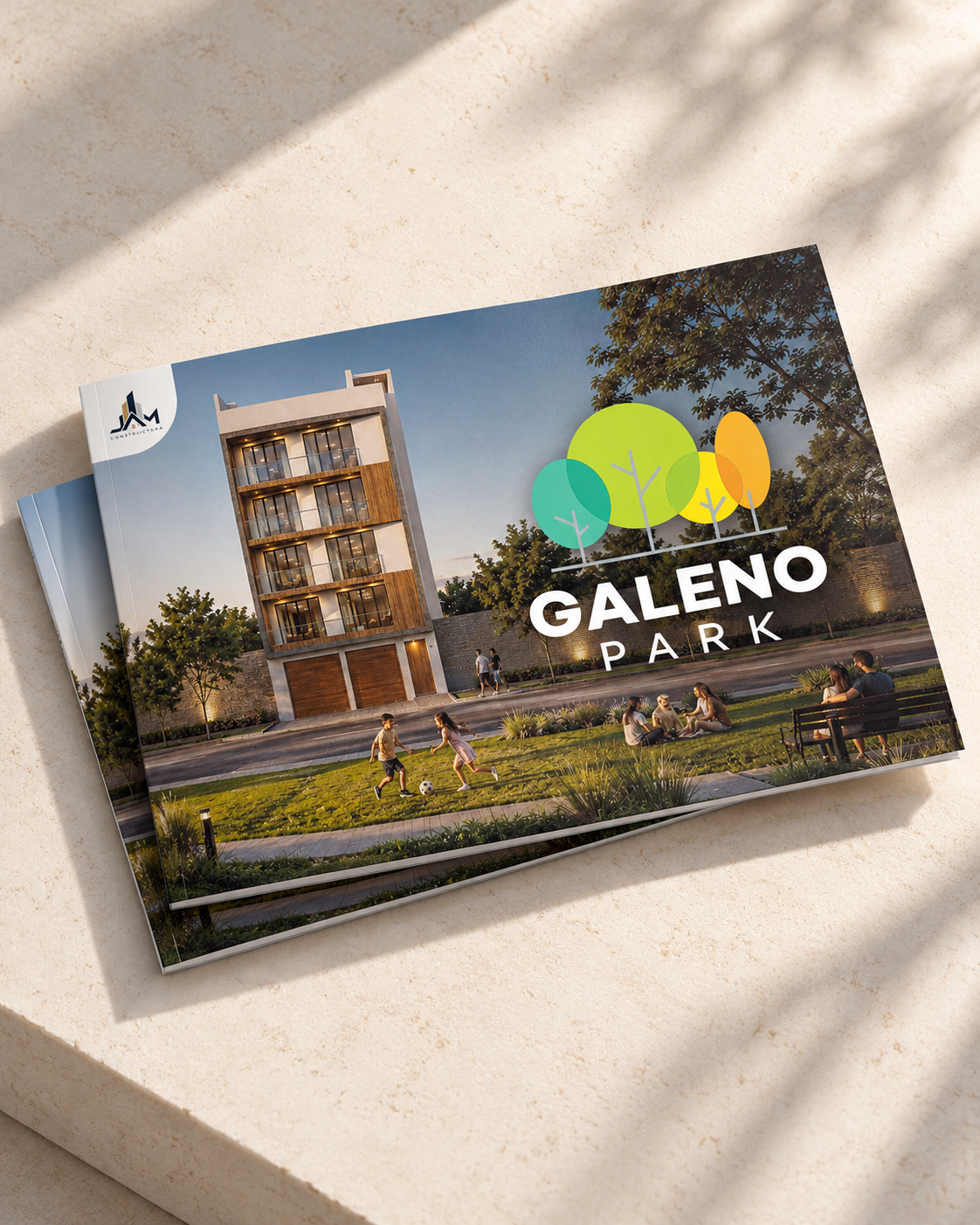 Galeno Park sobre losa marfil