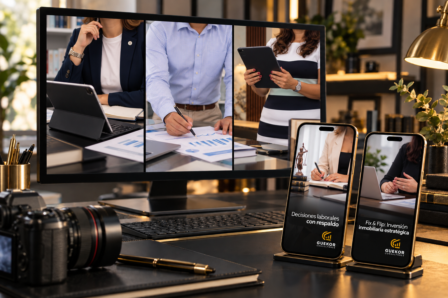 Espacio corporativo con estrategia y respaldo