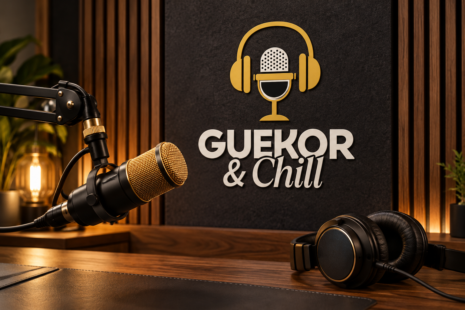 Estudio de podcast GUEKOR & Chill