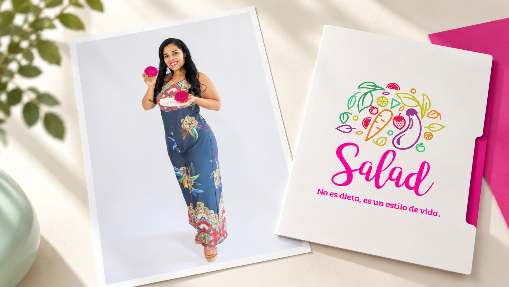 Retrato editorial y carpeta de Salad