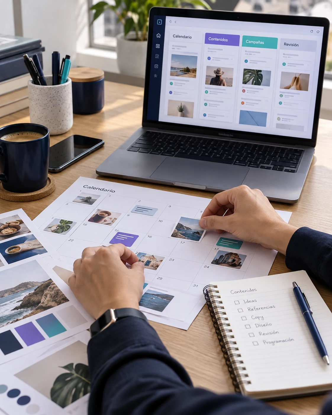 Organización de contenidos para un sitio web