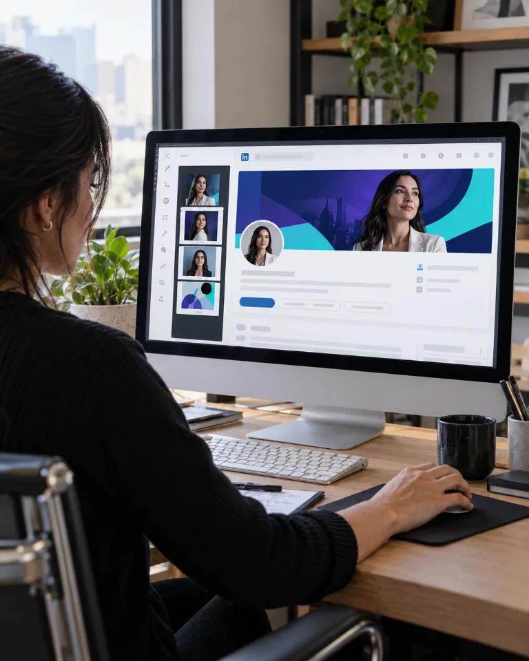 Actualización de perfil profesional en LinkedIn