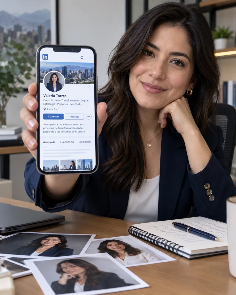 Perfil profesional actualizado en LinkedIn